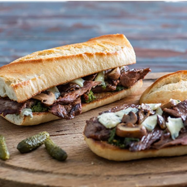 Indulge in Our Steak Sandwich