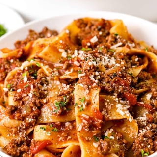Pasta With Bolognese